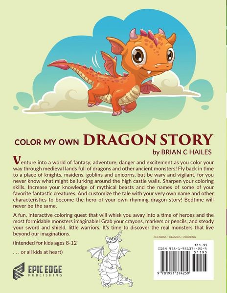 Produktbild: Color My Own Dragon Story
