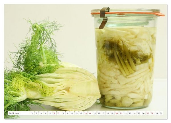 Produktbild: Fermentiertes Gem&uuml;se (Wandkalender 2026 DIN A3 quer), CALVENDO Monatskalender