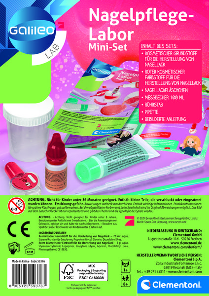 Produktbild: Galileo Nagelpflege-Labor Mini-Set