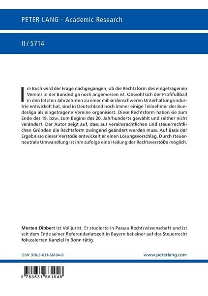 Produktbild: Der Sportverein im Vereins- und Steuerrecht
