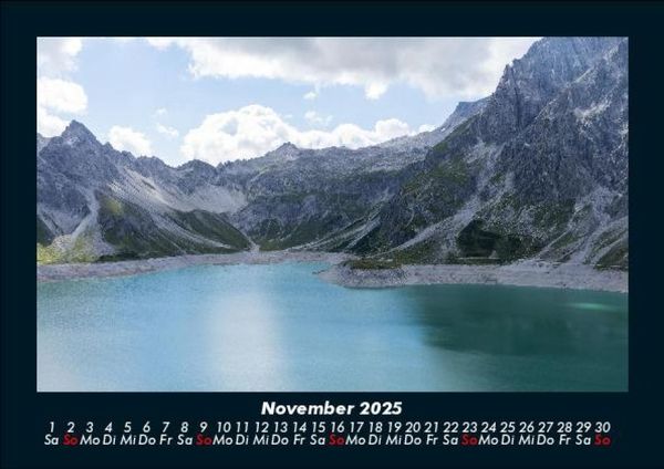 Produktbild: Berge 2025 Fotokalender DIN A5