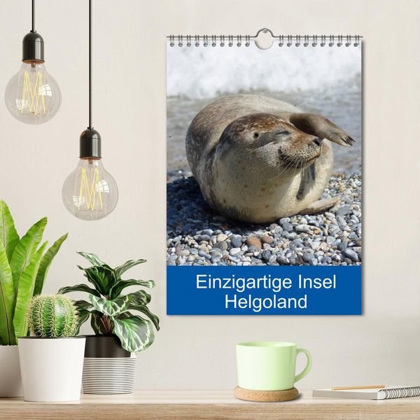 Produktbild: Einzigartige Insel Helgoland (Wandkalender 2026 DIN A4 hoch), CALVENDO Monatskalender