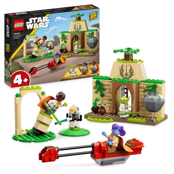 LEGO Star Wars 75358 Tenoo Jedi Temple 4+ Set mit Minifiguren