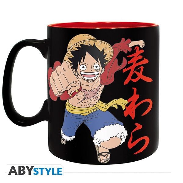 Produktbild: ONE PIECE - Mug - 460 ml - Luffy & Skull - cardboard box