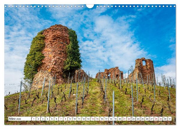 Produktbild: Burgen des Hunsr&uuml;cks (Wandkalender 2026 DIN A3 quer), CALVENDO Monatskalender