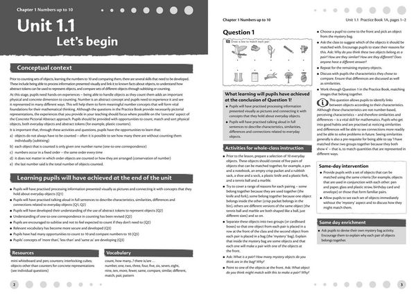 Produktbild: The Shanghai Maths Project Teacher's Guide Year 1