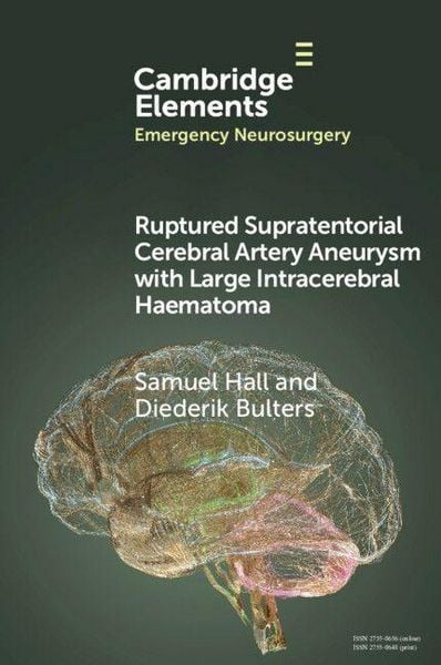 Produktbild: Ruptured Supratentorial Cerebral Artery Aneurysm with Large Intracerebral Haematoma