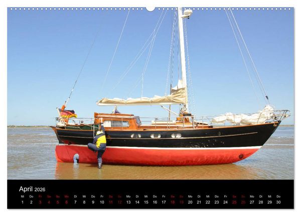 Produktbild: Marina Guide's Segelimpressionen 2026 (Wandkalender 2026 DIN A2 quer), CALVENDO Monatskalender