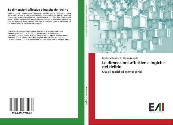 Produktbild: Le dimensioni affettive e logiche del delirio