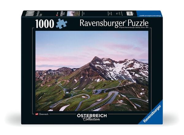 Produktbild: Erwachsenenpuzzle 1000 Teile - Gro&szlig;glockner Hochalpenstra&szlig;e