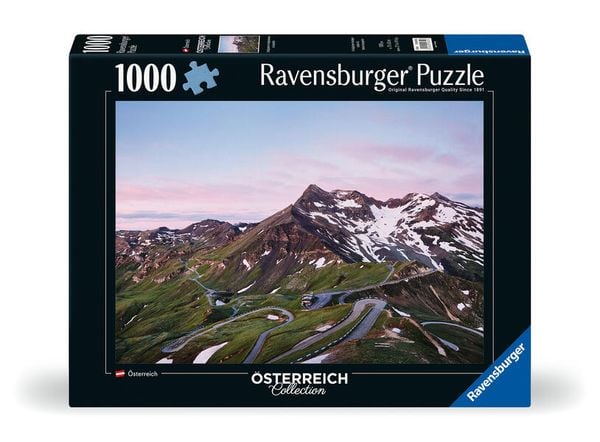 Ravensburger 12000352 - Großglockner Hochalpenstraße, Puzzle, 1000 Teile, Österreich Collection