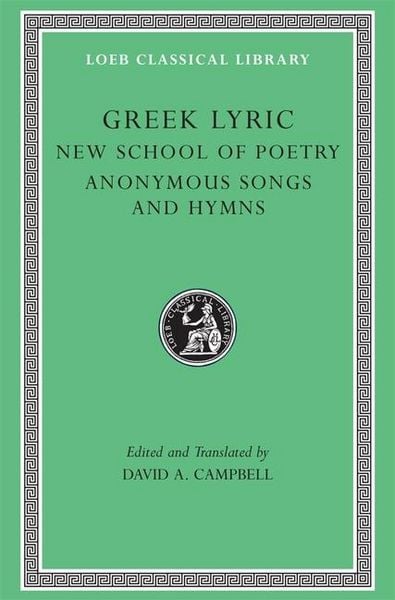 Produktbild: Greek Lyric, Volume V