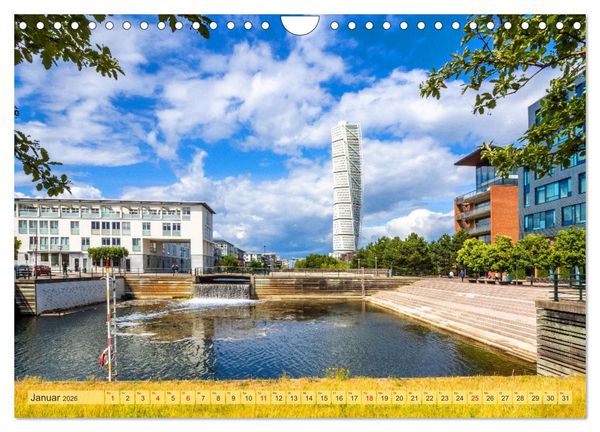Produktbild: Malm&ouml; in Schweden (Wandkalender 2026 DIN A4 quer), CALVENDO Monatskalender