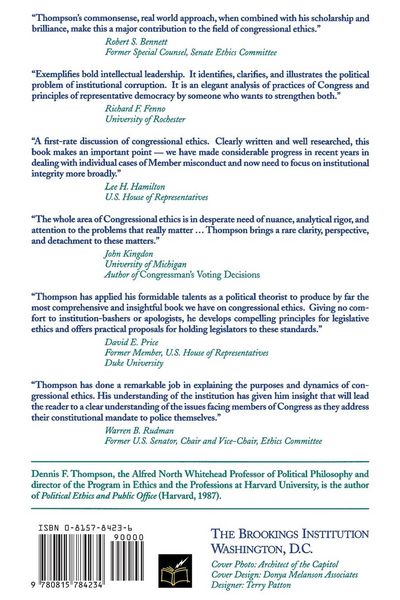 Produktbild: Ethics in Congress
