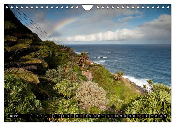Produktbild: Kanarische Inseln - Teneriffa (Wandkalender 2026 DIN A4 quer), CALVENDO Monatskalender
