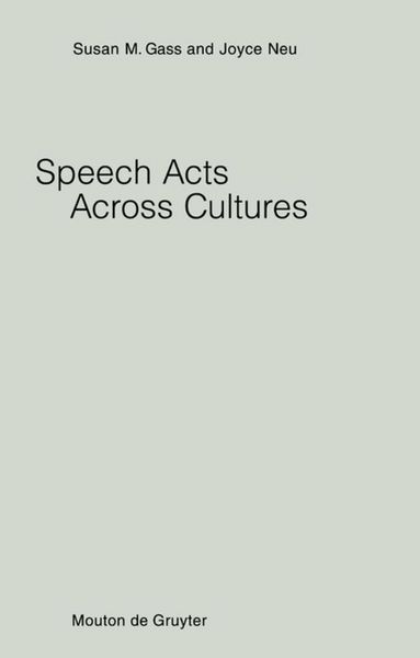 Produktbild: Speech Acts Across Cultures