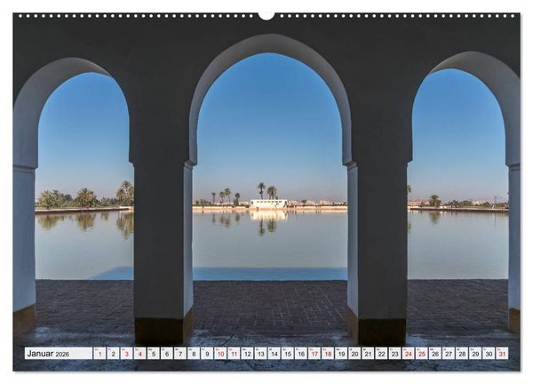 Produktbild: Marokko - Marrakesch (Wandkalender 2026 DIN A2 quer), CALVENDO Monatskalender