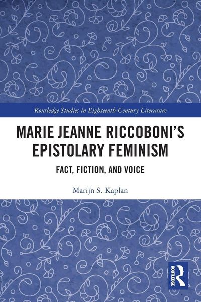 Produktbild: Marie Jeanne Riccoboni's Epistolary Feminism
