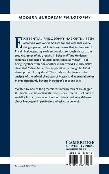 Produktbild: Heidegger and the Ground of Ethics