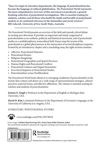 Produktbild: The Postcolonial World