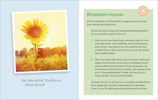 Produktbild: Bl&uuml;tezeiten. Impulse f&uuml;r Entspannung und Lebensfreude