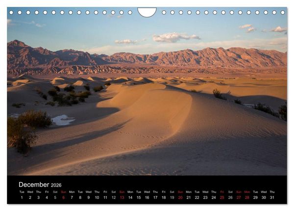 Produktbild: Death Valley California (Wall Calendar 2026 DIN A4 landscape), CALVENDO 12 Month Wall Calendar