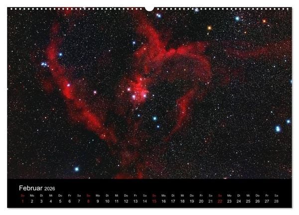 Produktbild: Atemberaubender Weltraum (Wandkalender 2026 DIN A2 quer), CALVENDO Monatskalender