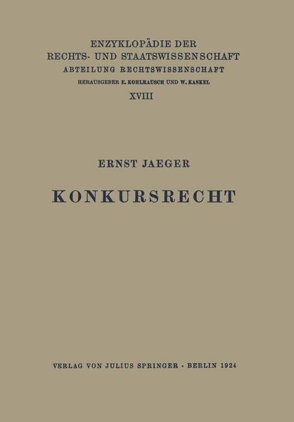 Produktbild: Konkursrecht