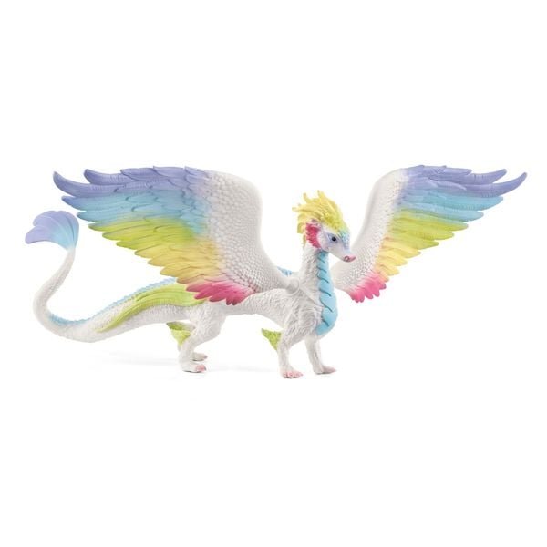 Produktbild: Schleich 70728 - Bayala, Regenbogendrache, Spielfigur, 22x33x11cm
