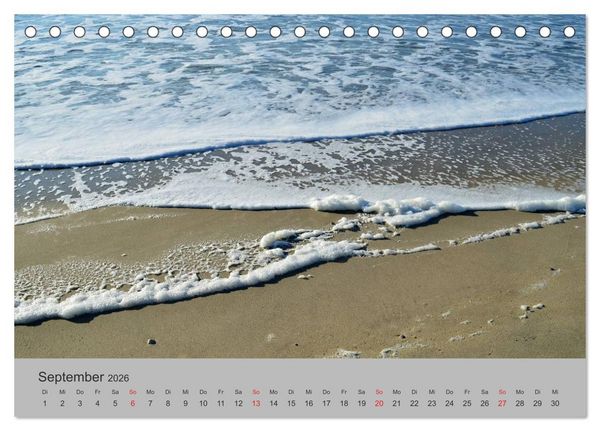 Produktbild: Impressionen von Texel (Tischkalender 2026 DIN A5 quer), CALVENDO Monatskalender