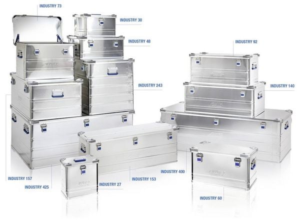 Produktbild: Alutec Industry 60 13060 Transportkiste Aluminium (L x B x H) 580 x 385 x 344mm