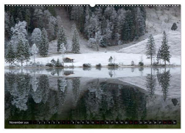 Produktbild: Seen im Werdenfelser Land (Wandkalender 2026 DIN A2 quer), CALVENDO Monatskalender