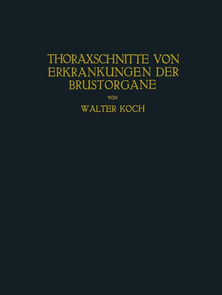 Produktbild: Thoraxschnitte von Erkrankungen der Brustorgane