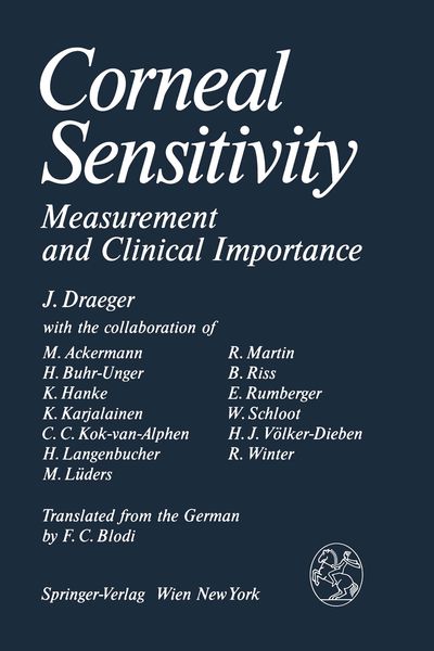 Produktbild: Corneal Sensitivity