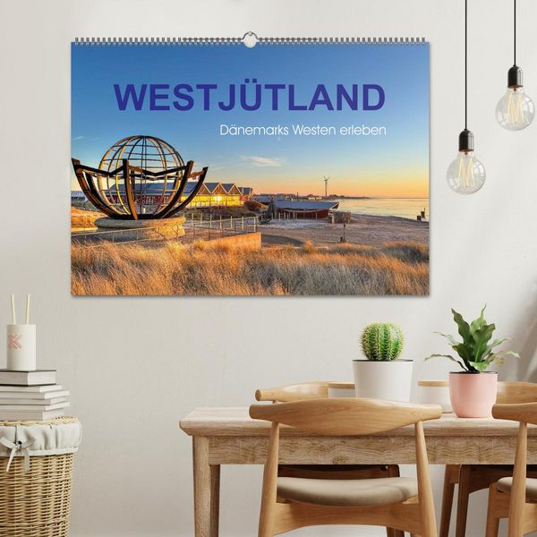 Produktbild: Westj&uuml;tland - D&auml;nemarks Westen erleben (Wandkalender 2026 DIN A2 quer), CALVENDO Monatskalender