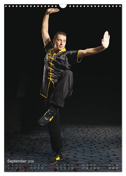 Produktbild: Kung Fu, Martial Art (Wandkalender 2026 DIN A3 hoch), CALVENDO Monatskalender