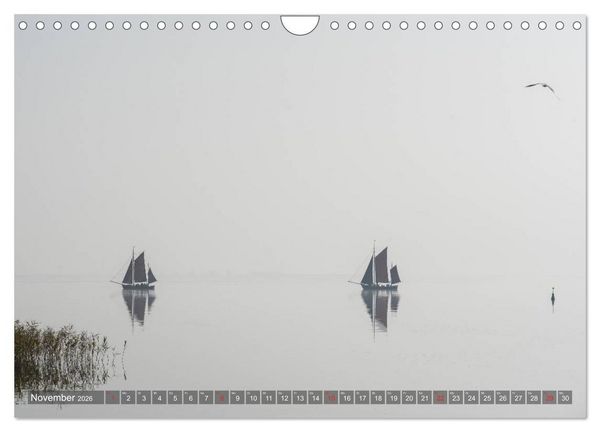 Produktbild: Ahrenshoop - Stimmungsbilder eines K&uuml;nstlerortes (Wandkalender 2026 DIN A4 quer), CALVENDO Monatskalender