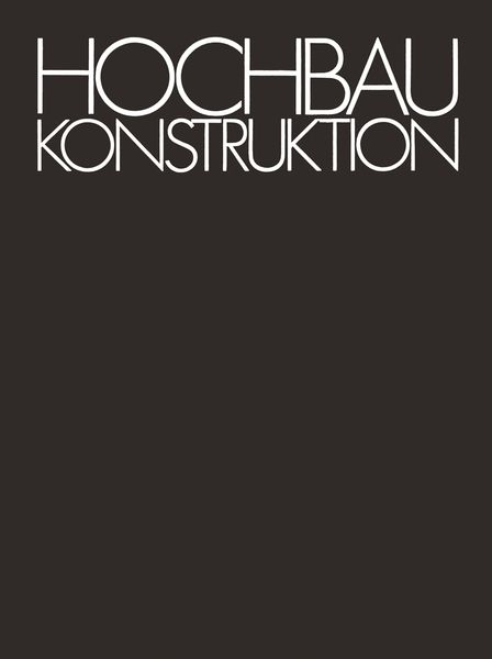 Produktbild: Hochbaukonstruktion