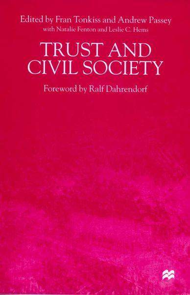 Produktbild: Trust and Civil Society
