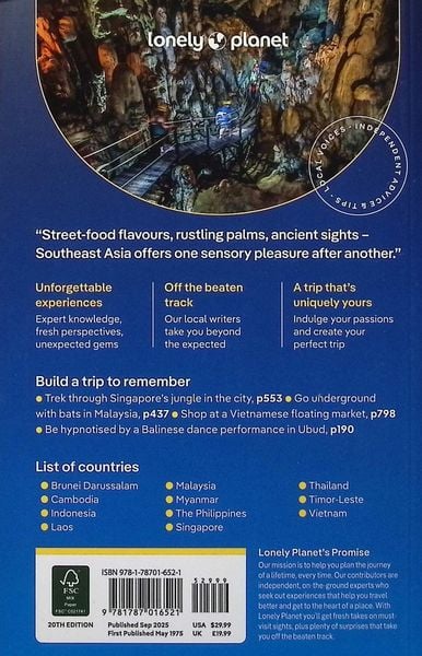 Produktbild: Lonely Planet Southeast Asia