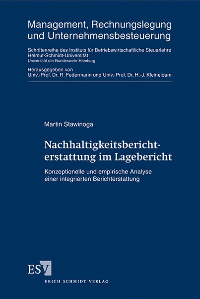 Produktbild: Nachhaltigkeitsberichterstattung im Lagebericht