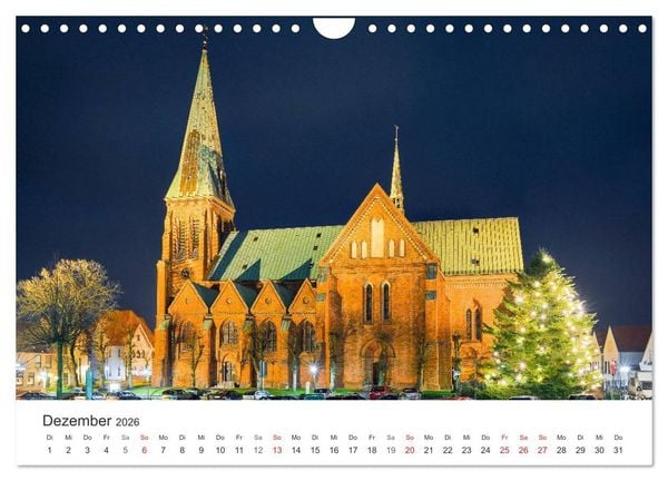 Produktbild: 750 Jahre Meldorf (Wandkalender 2026 DIN A4 quer), CALVENDO Monatskalender