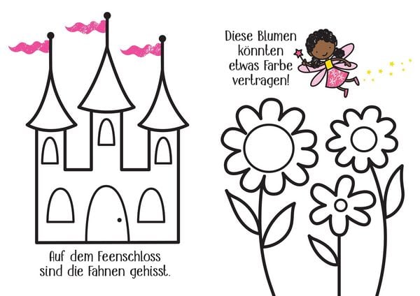 Produktbild: Kleine Kreativ-Werkstatt &ndash; Mein Ganz-einfach-Ausmalen-Koffer: Feen, Meerjungfrauen, Einh&ouml;rner
