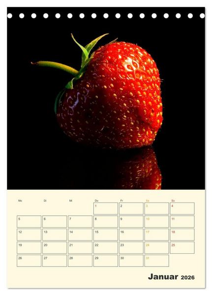 Produktbild: Allerlei Fr&uuml;chte (Tischkalender 2026 DIN A5 hoch), CALVENDO Monatskalender