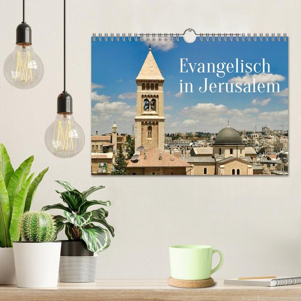 Produktbild: Evangelisch in Jerusalem (Wandkalender 2027 DIN A4 quer), CALVENDO Monatskalender