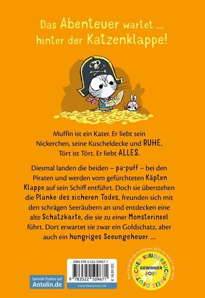 Produktbild: Muffin und T&ouml;rt! 3: Bei den Piraten