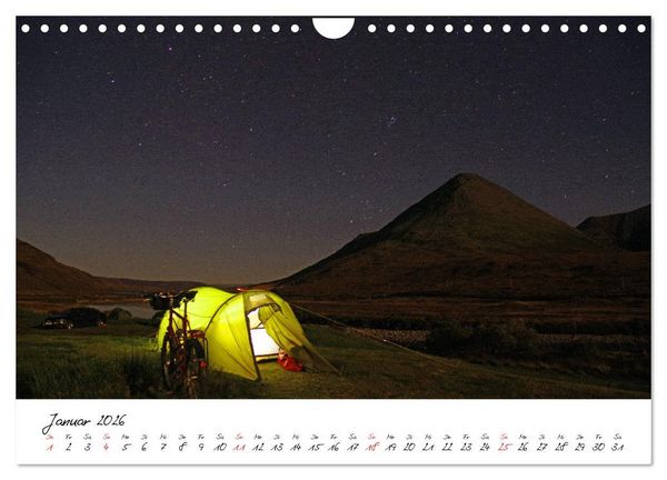 Produktbild: Abenteuer Radreisen (Wandkalender 2026 DIN A4 quer), CALVENDO Monatskalender