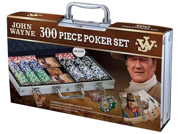 Produktbild: John Wayne 300 PC Poker Set