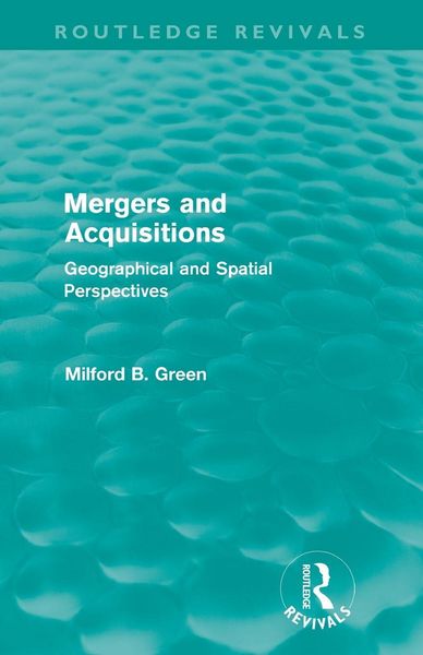 Produktbild: Mergers and Acquisitions (Routledge Revivals)