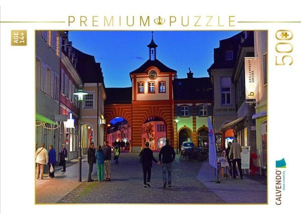 CALVENDO Puzzle Durchs romantische Städle schlendern | 500 Teile Lege-Größe 48 × 36 cm Foto-Puzzle für Erwachsene